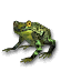 The Frog is a green miniature given only to Gaile Gray from the Farewell to Gaile event.