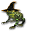 The Frog [Halloween] is a green miniature given only to Gaile Gray from the Farewell to Gaile event.
