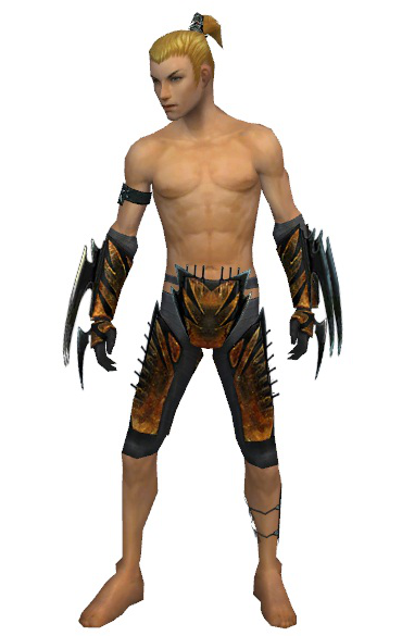 File:Assassin Elite Exotic armor m gray front arms legs.png