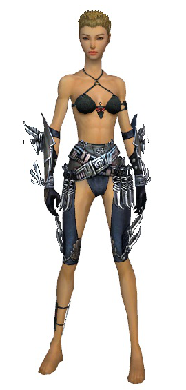 File:Assassin Asuran armor f gray front arms legs.png