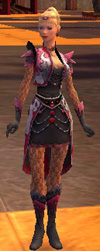 Foxy Sheri wearing Elite Flameforged Armor