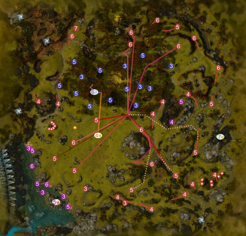 prophecies map guild wars. and no way to map them all