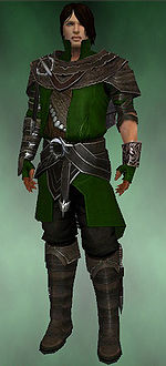 Shining Blade Uniform costume m green front.jpg