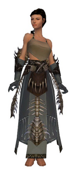Dervish Primeval armor f gray front arms legs.png