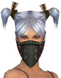 Ranger Istani Mask f gray front.png