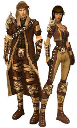 A male and female ranger