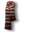 Stylish Red Striped Scarf.png