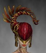 Disciple of Melandru costume f red front head.png