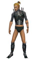 Assassin Elite Canthan armor m gray front chest feet.png