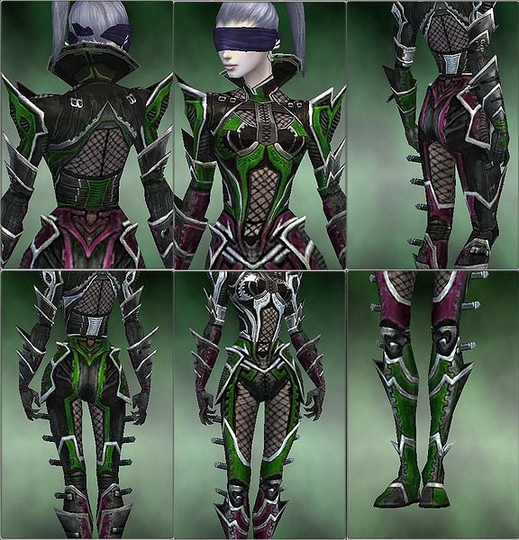 File:Screenshot Necromancer Elite Kurzick armor f dyed Green.jpg