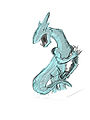My Blue Colored Dragon