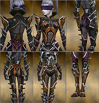 Screenshot Necromancer Elite Kurzick armor f dyed Orange.jpg
