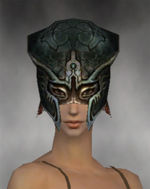Warrior Luxon armor f gray front head.jpg