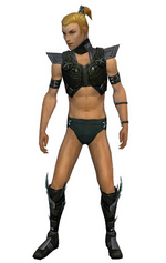 Assassin Luxon armor m gray front chest feet.png