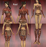 Monk Flowing armor Female Red overview.jpg