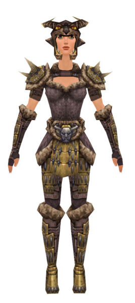File:Warrior Charr Hide armor f dyed front.jpg