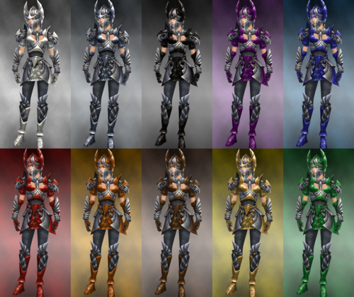 Female warrior Templar armor dye chart.png