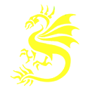 File:Guild Banished Dragons logo yellow.png