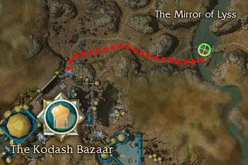 http://wiki.guildwars.com/images/3/3e/Buried_Treasure_The_Mirror_of_Lyss_map.jpg
