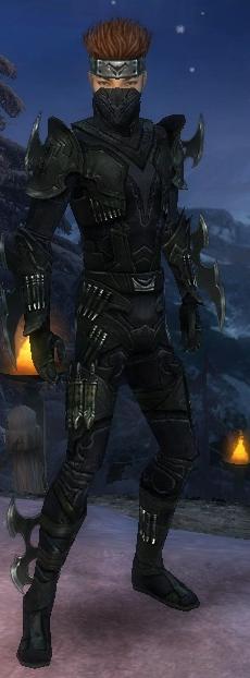 Darren Blacktail Ninja Armour