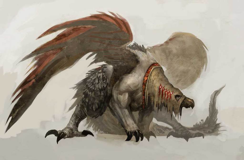 Крылатые монстры. Грифон Гарпия. Pathfinder Грифон. Крылатое чудовище. Гарпия мифологическое существо.