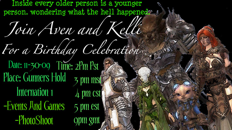 Kellis Birthday Invite