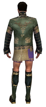 Mesmer Elite Canthan armor m gray back chest feet.png