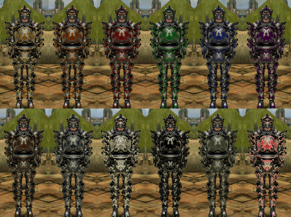 Gallery Of Male Warrior Obsidian Armor Guild Wars Wiki Gww