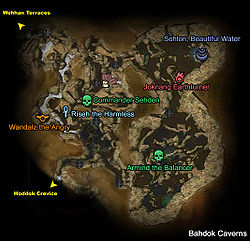 Bahdok Caverns bosses map.jpg
