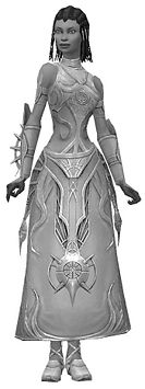 Melonni Primeval armor B&W.jpg