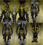 Necromancer Elite Luxon armor f yellow overview.jpg