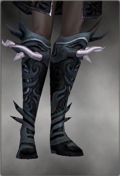 File:Necromancer Demonhorn Boots f gray front.jpg