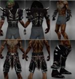 Necromancer Elite Luxon armor m black overview.jpg