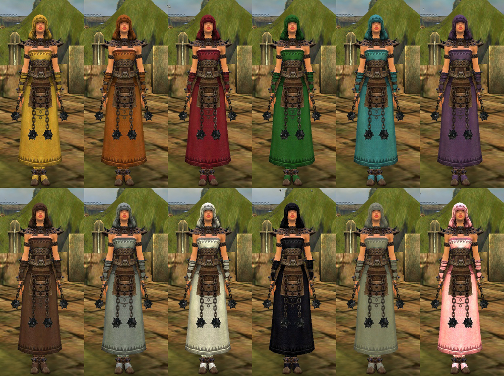 User:Kristofferus/Obsidian armor dye charts - Guild Wars Wiki (GWW)