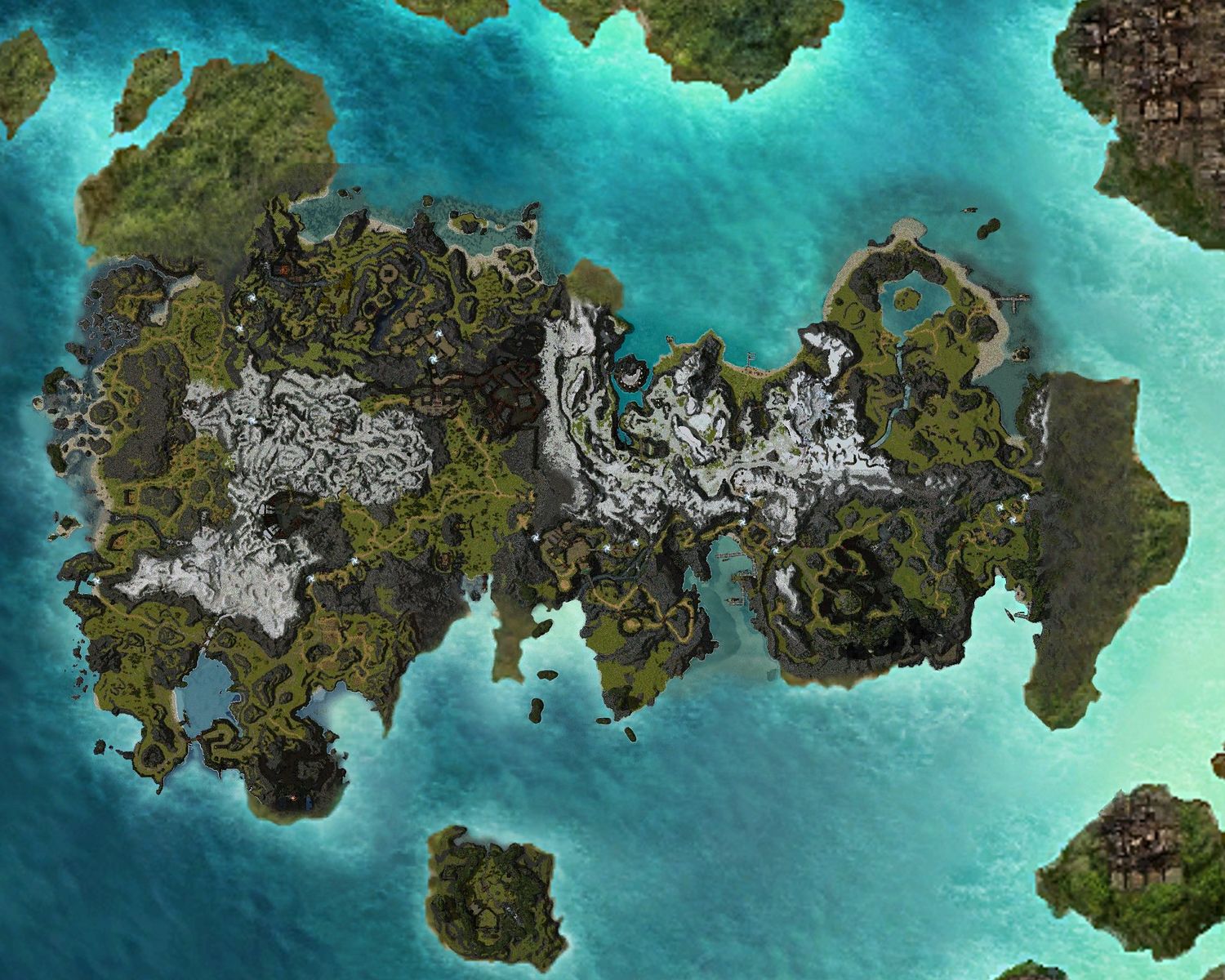 Shing Jea Island Map - Guild Wars Wiki (gww)