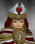 White Mantle Mitre costume f front head.jpg