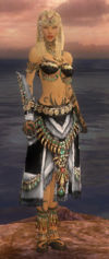 Sheri La Fay wearing Elite Luxon Armor