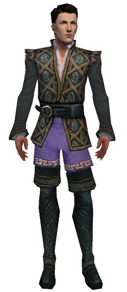 File:Mesmer Elite Noble armor m black front chest feet.png
