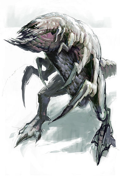File:"Shrimp Monster" concept art.jpg
