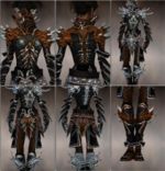 Necromancer Elite Luxon armor f brown overview.jpg