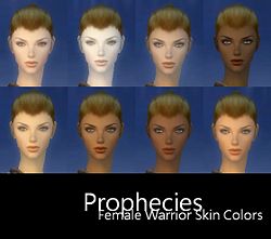 Prophecies Female Warrior Skin Colors.JPG
