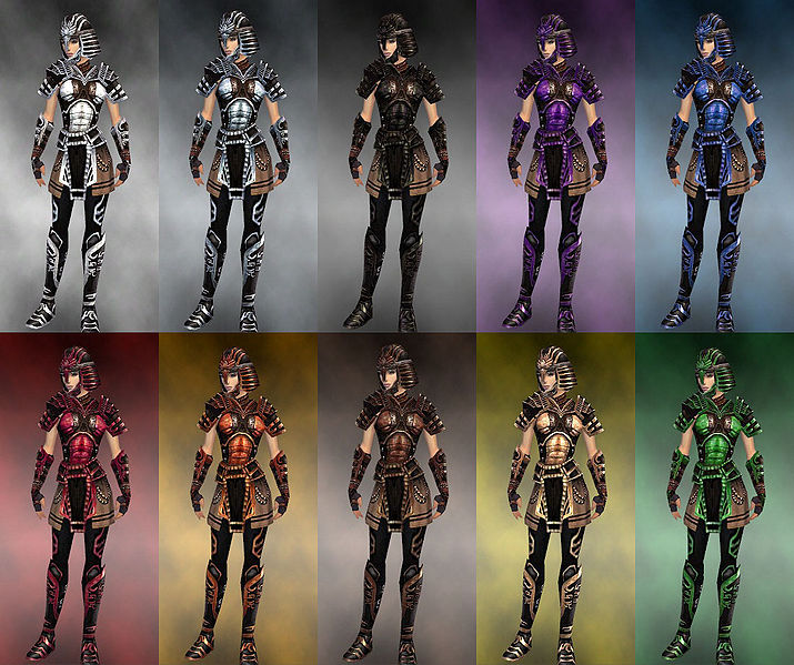 File:Female warrior Ancient armor dye chart.jpg
