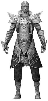 General Morgahn Mysterious armor B&W.jpg