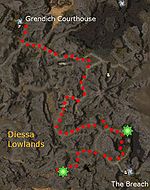 Diessa Lowlands Elemental bosses map.jpg