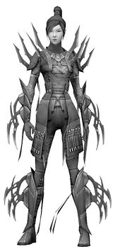 Zenmai Mysterious armor B&W.jpg