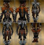 Necromancer Elite Luxon armor f orange overview.jpg
