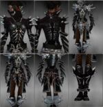 Necromancer Elite Luxon armor f black overview.jpg