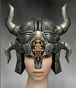Warrior Elite Sunspear armor f gray front head.jpg