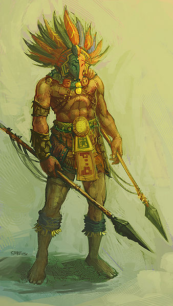 File:"Aztec Warrior" concept art.jpg