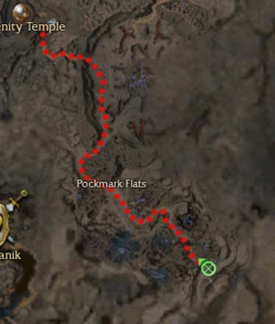 Alternative route to Quinn from Serenity Temple